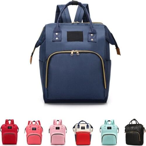 Large Capacity Nursing Diaper Bag Travel Backpack Fashion Mummy Maternity Changing Nappy Bag for Stroller Baby Care