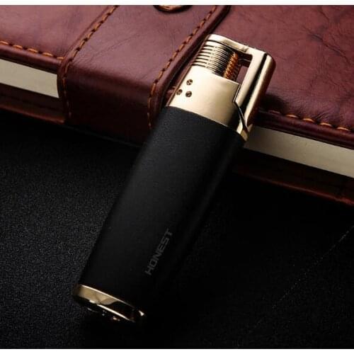 Honest genuine personality, inflatable flame lighter, creative gifts, outdoor mini portable smoking tool