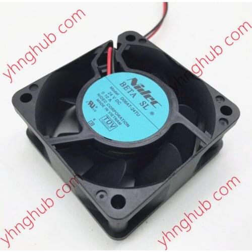 Nidec D06AT-24TU Server Cooling Fan DC 24V 0.10A 60x60x25mm 2-Wire