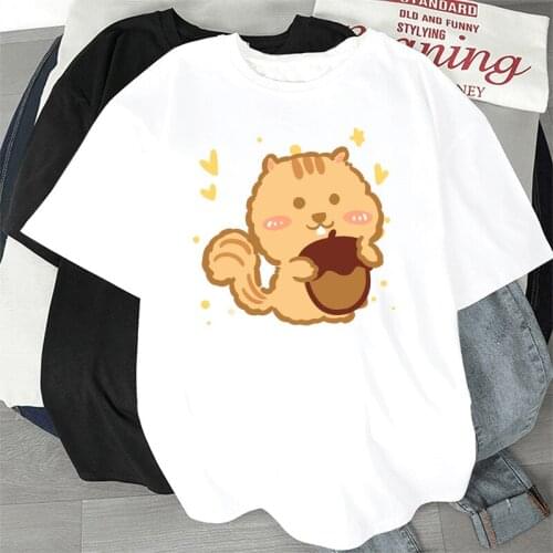 Women Clothing Graphic Fashion Printing Cute Short Sleeve Summer Clothes 90s Trend Tshirt Female Tees Top Graphic T-shirts