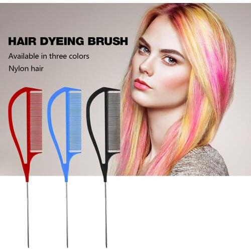 High-gloss Comb ABS Woven High-gloss Comb For Salon Dyeing And Tail Combs Separately Separate Highlighting Combs Hot Selling New