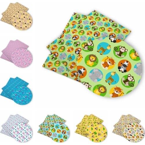 Huangtao Diy accessories 30*136cm Printed Faux Synthetic Leather for Bow,DIY handmade Materials