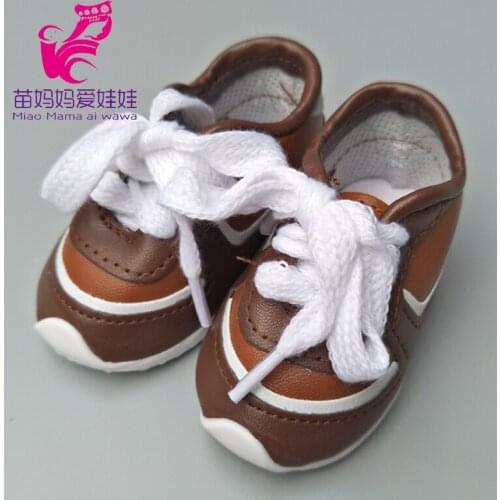 Doll Shoes Fits 43cm baby Dolls Reborn Bebe Doll boots 18 inch boys girls doll sports shoes