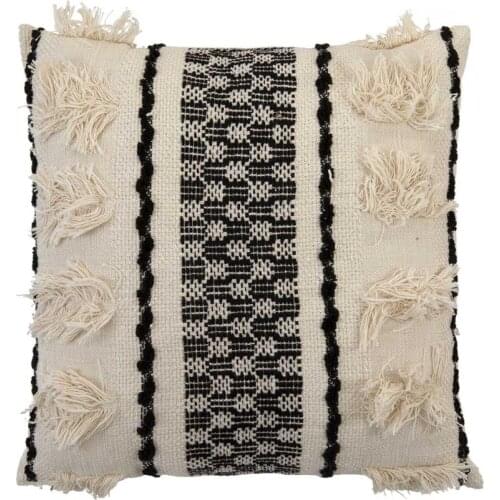 Marion Dekoratif Yastık (35x50 cm) yastık kılıfı siyah altın minder kılıfı kanepe dekoratif yastıklar