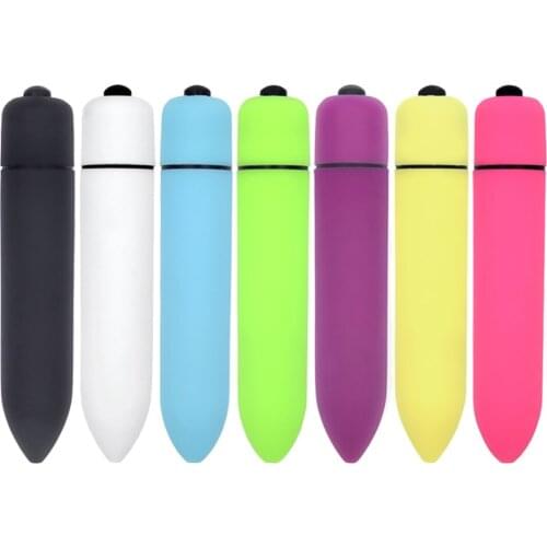 Powerful Vibrating Mini Bullet Vibrator Waterproof G-spot Massager Sex Toys for Women Female Adult Products