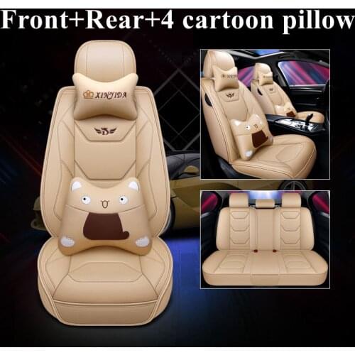 Car Seat Cover for Toyota Corolla Chr Yaris Hilux Avensis T25 Auris Rav4 Prado 120 Pruis FJ Cruiser Prado Camry Avalon 4runner