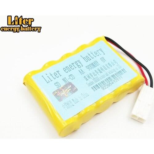 Genuine 6V 900mAh rechargeable battery pack Double Eagle E703-001 remote control car battery AA batteries