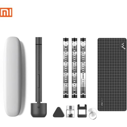 Original Youpin Wowstick Upgraded 1F+ 64 In 1 Electric Screw Mi driver Cordless Lithium-ion Charge LED Power Screw driver kit