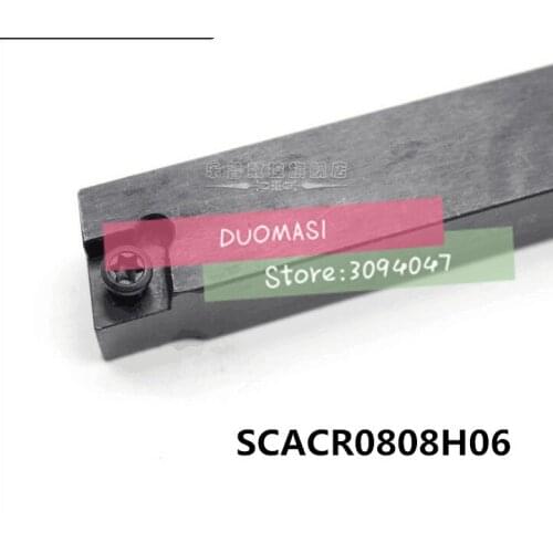 SCACR0808H06 8*8*125MM Metal Lathe Cutting Tools Lathe Machine CNC Turning Tools External Turning Tool Holder S-Type SCACR/L