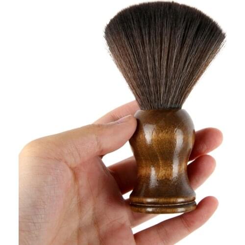 Shaving Brush High quality Professional Cleaning Brush for Salon Barber Tools Salon Tool Facial Beard Cleaning Appliance