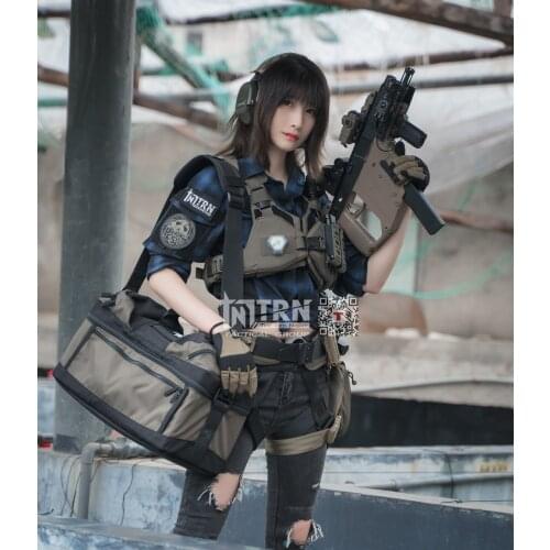 [TRN] Dmgear Tactical Chest Armor Tactical Vest Small Vest Cosplay Airsoft Paintball Tactical Molle Vest Quick Release