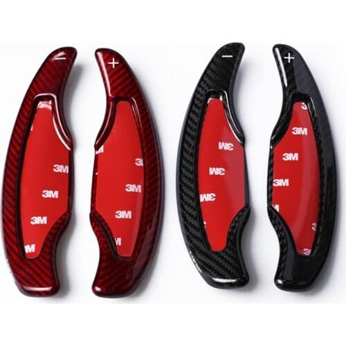 Lengthen Style Carbon fiber Steering wheel shifter paddle shift For Cadillac ATS ATS-L CT6