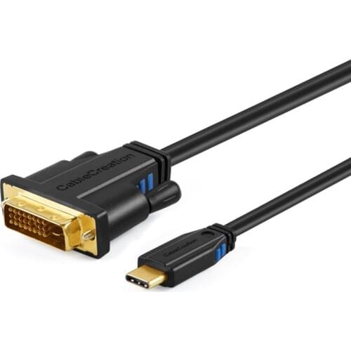 USB-C to DVI Cable (1080P@60HZ), Type C to DVI Cable,Compatible with MacBook Pro 2018,iPad Pro 2018, iMac 2017,Chromebook Pixel