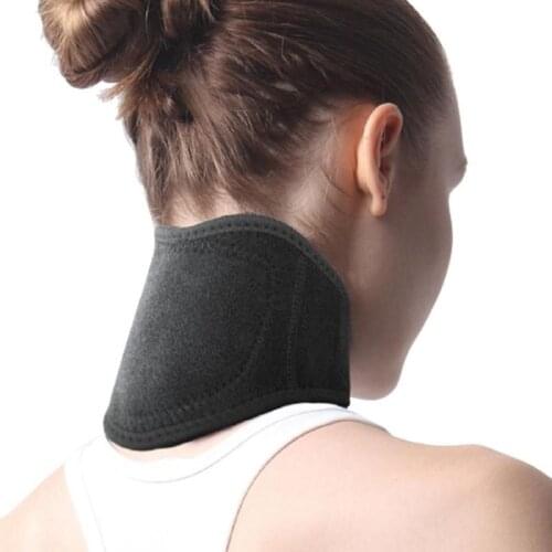1pc Self-heating Brace Tourmaline Neck Belt Magnetic Therapy Wrap Protect Band Neck Support Massager Belt Health Care