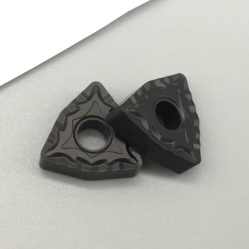 10PCS WNMG080412 CQ FT4125 Accesorios De Torneria For Turning Tools Carbide Turning Inserts Steel Parts Machine Tool Accessories