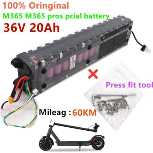 100% original 36V 20ah Xiaomi m356 special battery pack 36V battery pack 20000mah installation 60km + media adjustment tool