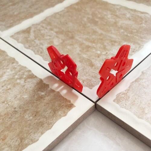 50pcs 1-3mm Removable Wall Tiles Ceramic Gap Locator Cross Tile Leveling System Gap Floor Construction Tools Can Reuse
