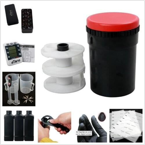 Photography accessories 120 135 35mm case Color B&W Film Processing Developing 35mm film opener Darkroom Equipment Kit Set