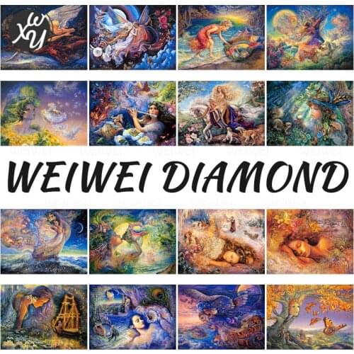 Diamond Painting Magic Girls Diamond Mosaic Diamond Painting Abstract Art Full Diamond Embroidery Cross Stitch Kits Accessories
