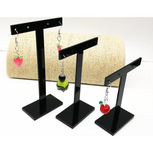 Free Shipping 5Sets(3PCS / set)Band Acrylic Earring Jewelry Holder Display Stand 5+4+3", Fashion Jewelry Display