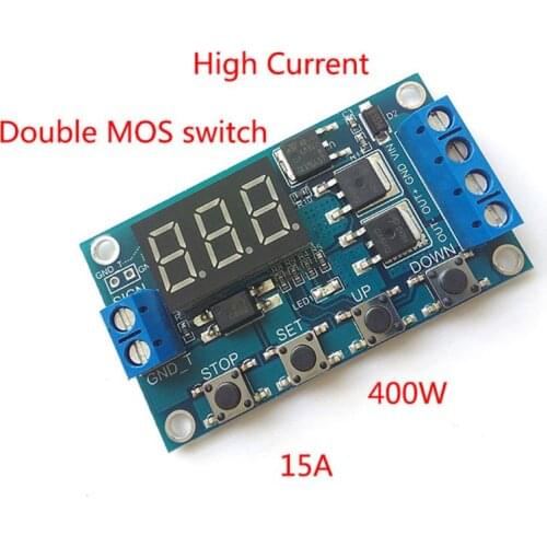 Trigger Cycle Timing Delay Switch Circuit MOS Tube Pulse Generator Instead of Relay Module J04 New