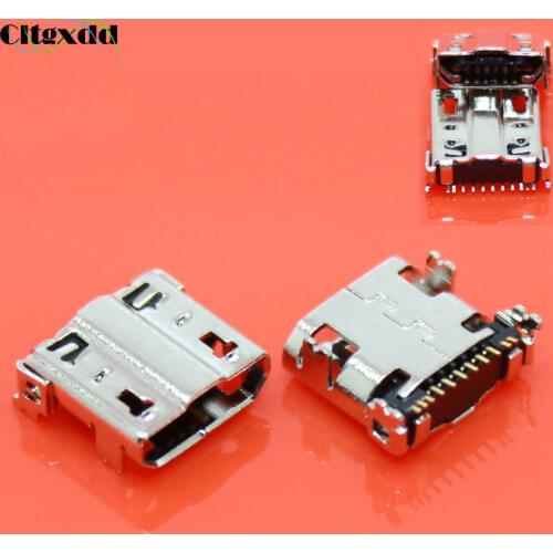Cltgxdd Micro USB Jack Connector 11Pin Socket Charging Port For Samsung Galaxy S4 I9500 I9505 I9508 R970 l720 I337 I545 M919