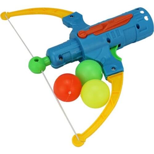Kids Shooting Table Tennis Gun Outdoor Sports Toy Bow Arrow Set Plastic Toys for Children Outdoor Funny Toys Gifts Set Kids Toy