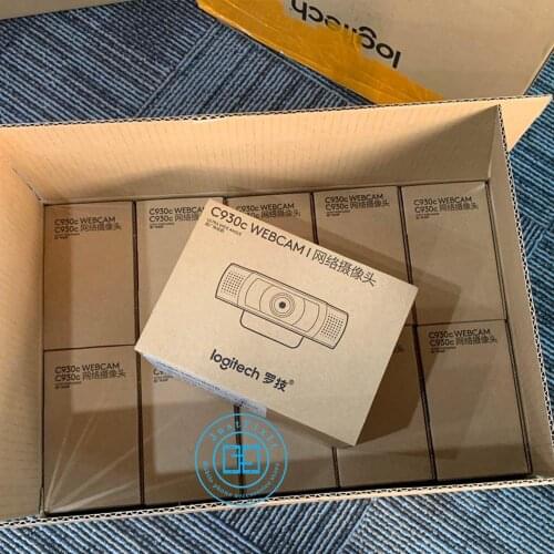 For Computer Zeiss Lens USB Video camera 4 Time Digital Zoom Web cam New Logitech C930c C930e HD Smart 1080P Webcam with Cover