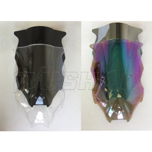 Motorcycle Double Bubble Windshield WindScreen Screen For 2019 2020 2021 Honda ADV 150 ADV150