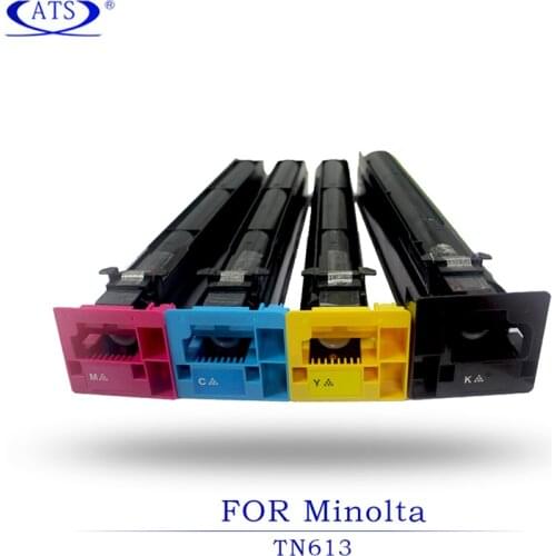 1pcs BK690G CMY460G Copier Spare Parts Color machine Toner Cartridge for Konica Minolta Compatible TN613 Bizhub BHC452 552 652