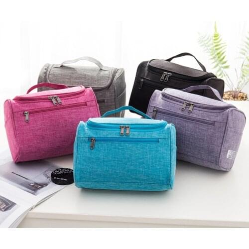 Cation cylinder wash bag Large-capacity cosmetics Storage travel cosmetic wash bag RH920 23X17.5X12.5cm