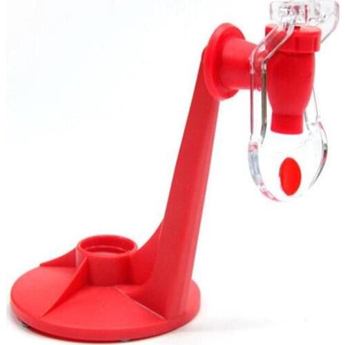Creative home cola bottle artifact inverted water dispenser drinker switch soda drink dispenser Fizz Saver