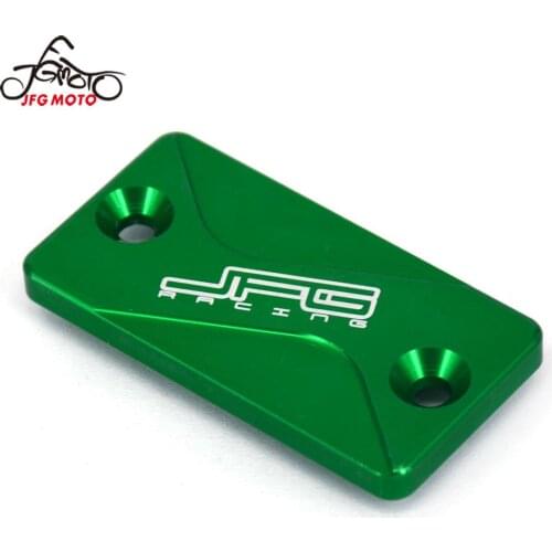 Motorcycle Rear Fluid Brake Reservoir Cap Cover For KAWASAKI KLX125 KLX150S KLX250 KLX300 KX 65 80 85 125 250 250F 450F KLX450R