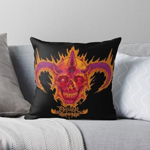 Metalocalypse Facebones Throw Pillow Cushion Cover Polyester throw pillows case on sofa home living room car seat decor 45x45cm