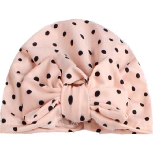 Sweet Fashion Bowknot Baby Hat Candy Color Kids Girl Caps Turbans Baby Beanie Newborn Photography Props Accessories