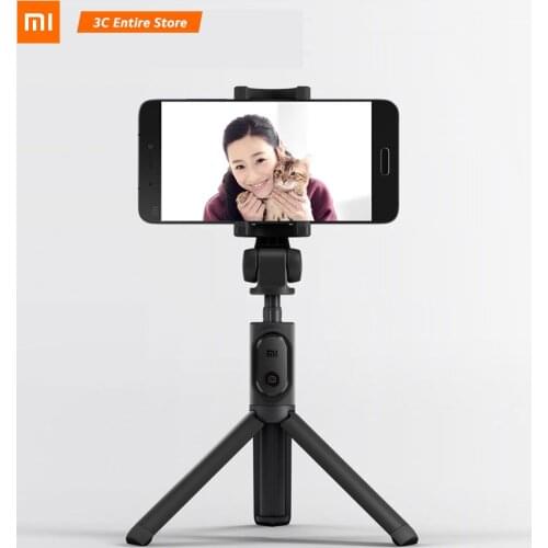 Original Xiaomi Foldable Tripod Selfie Stick Bluetooth Selfiestick With Wireless Shutter Selfie Stick For iPhone Android Xiaomi