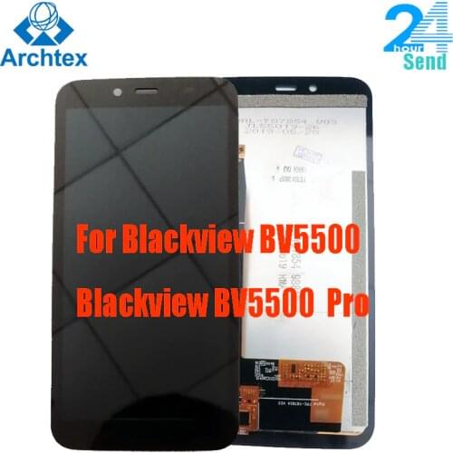 For Blackview BV5500 Original LCD lcds Display+Touch Screen Digitizer Assembly Replacement For BV5500 Pro lcd+Tools 5.5inch