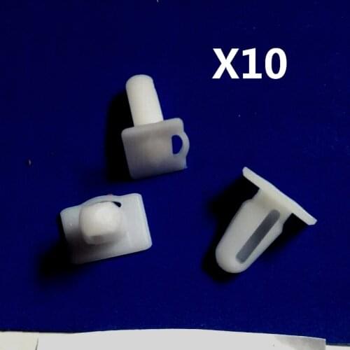 10 Pieces Door Sill Plate Side Moulding Clip for BMW E21 E30 E36 OE 51471840960
