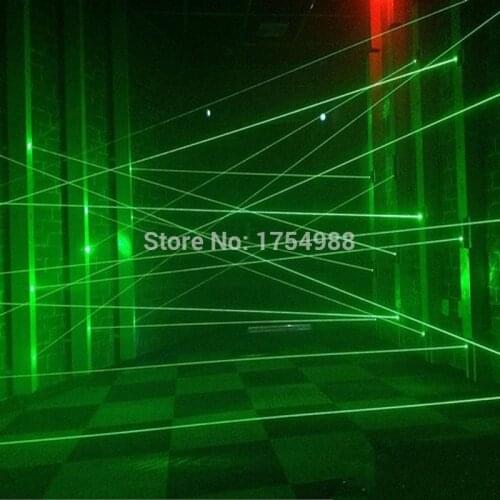 Real life room escape laser array props/ laser maze for Chamber of secrets game/ intresting and risking green laser room