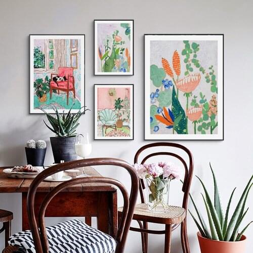 WANLU Wall Watercolor Paintings