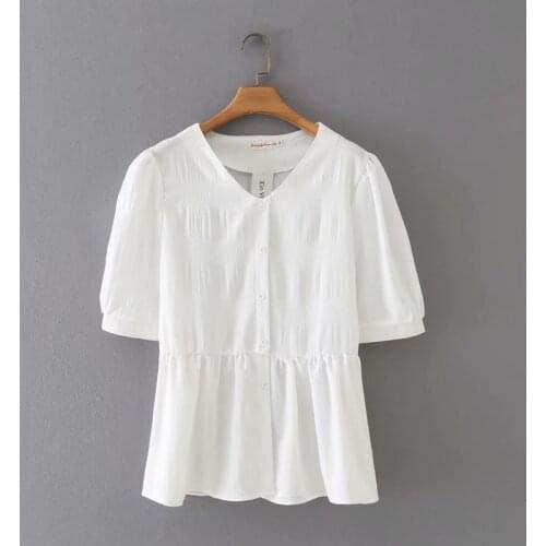 Plus size white black violet V-neck cotton women loose tshirts 2021 new summer casual ladies short sleeve t shirts female top