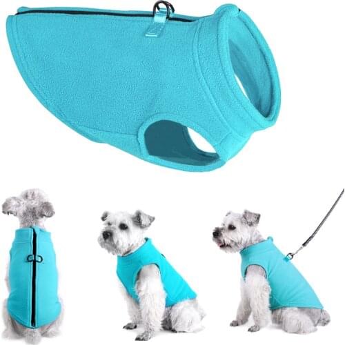 Winter Fleece Pet Dog Clothes Puppy Clothing French Bulldog Coat Pug Costumes Jacket For Small Dogs Chihuahua Vest Hondenkleding