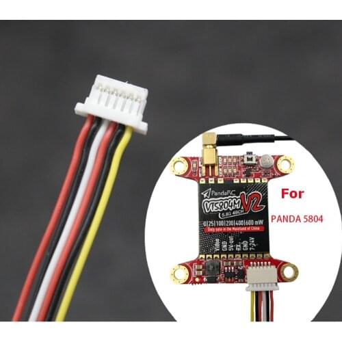 10cm FPV Video Transmitter Connection Cable Wire For Racing Drone Pandarc 5804M Rush Tank EWRF Foxeer TM25 Cleartx VTX RC FPV