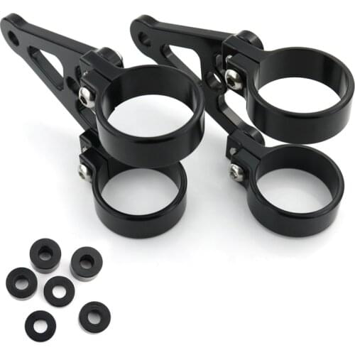 38mm 39mm Fit For Kawasaki Honda Triumph Moto-Guzzi Buell Universal Motorcycle Front Fork Tubes CNC Mount Headlight Bracket