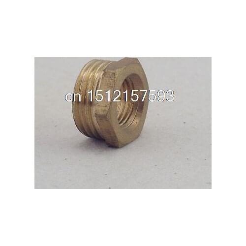 5PCS Brass 3/8" Female x 1/2" BSP Male Adapter Reducer