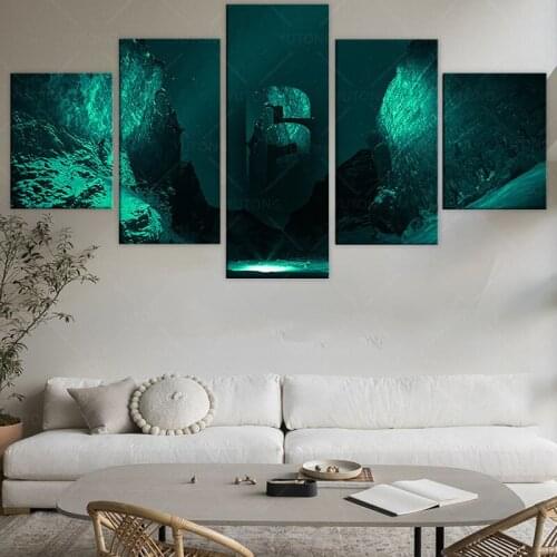 5 Piece Video Games Rainbow Six Siege Poster Wall Sticker Tom Clancys Rainbow 6 Games Art Print Canvas Paintings for Wall Decor