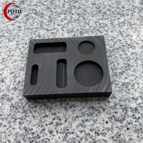 Free Shipping Graphite Ingot Bar Round Coin Combo Melting Ingot Casting Refining Scrap Melting Metal Bar Molds