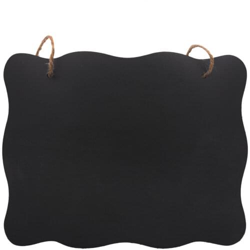 Rustic wedding decoration DIY handing blackboard party Events note double sided chalkboard Kids favor mini blackboard