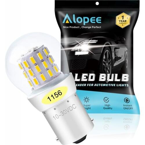 1156 BA15S 1141 1003 7506 1073 Warm White LED Light Bulb Car Interior RV Camper Brake Tail BackUp Reverse Turn Signal Lamp 9-30V