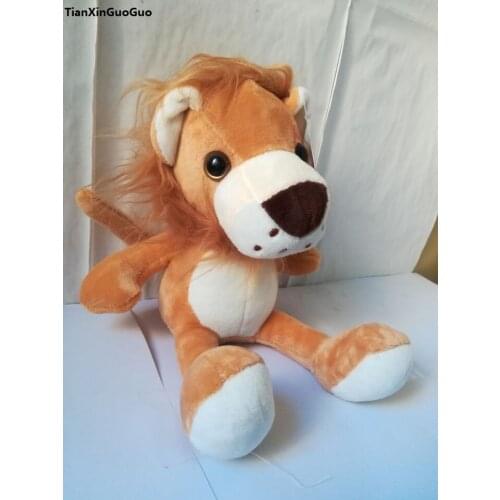 Lovely cartoon animal jungle lion about 28cm plush toy soft doll toy birthday gift h2407